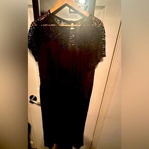 Torrid lace black pantsuit size 1